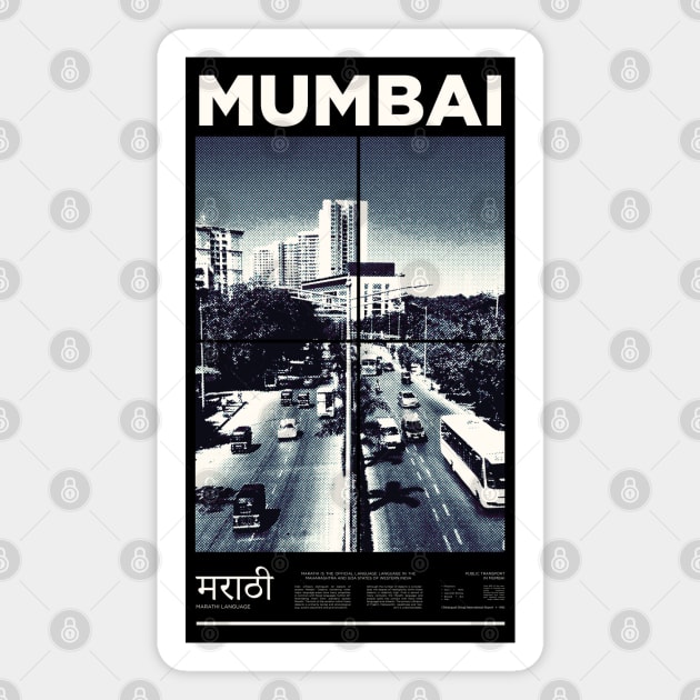 MUMBAI Magnet by gnomeapple